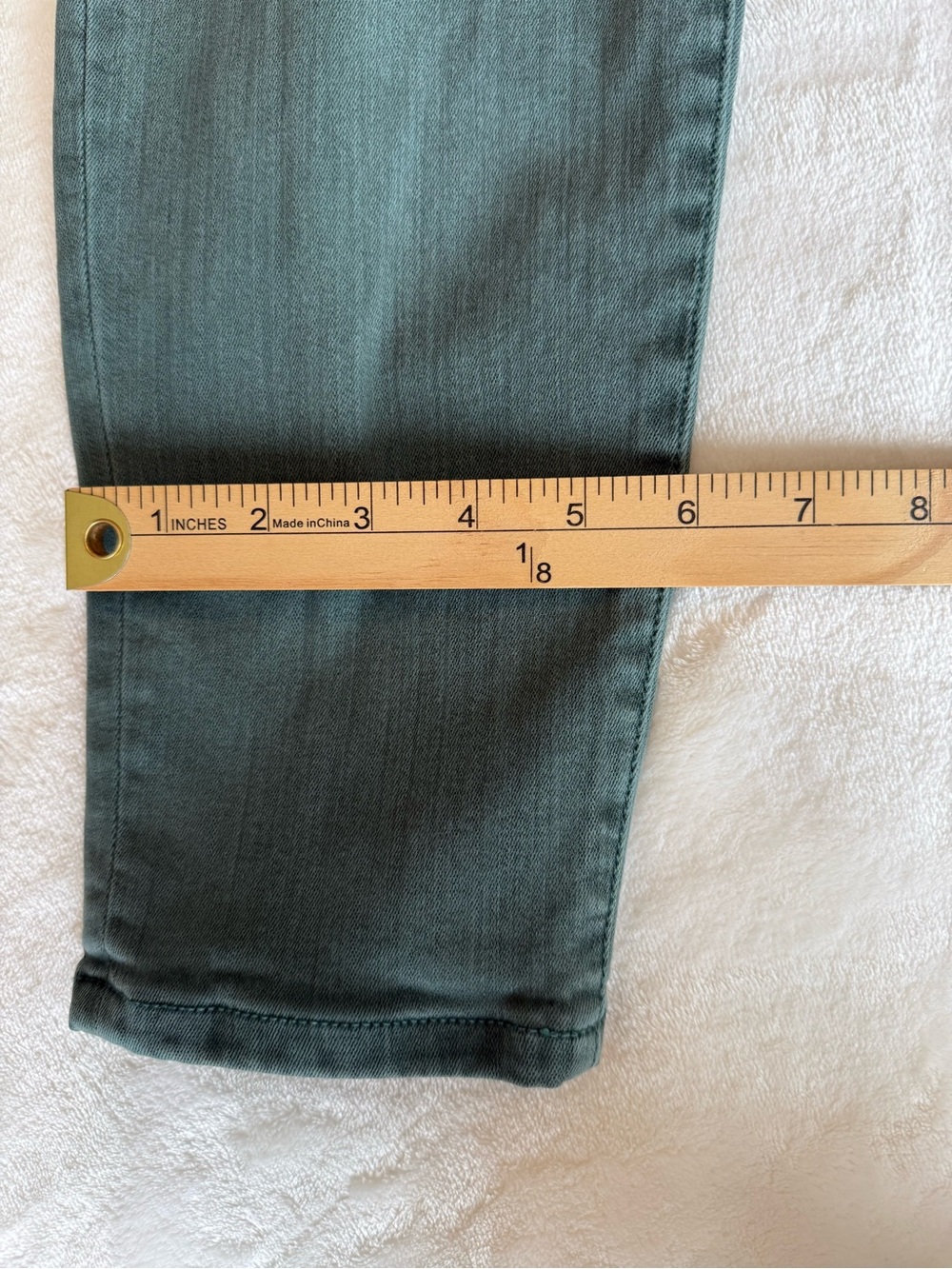 Liverpool Los Angeles Silver Pine Premium Stretch Ankle Skinny Jeans 10/30 - Picture 5 of 12